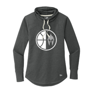 Sumner Basketball Ladies New Era Sueded Cotton Blend Cowl Pullover
