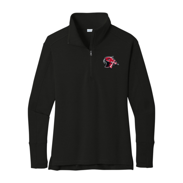 Faith Lutheran Sport-Tek ® Ladies Sport-Wick ® Flex Fleece 1/4-Zip - Falcon - Image 2