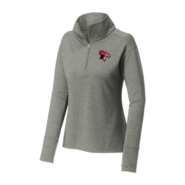 Faith Lutheran Sport-Tek ® Ladies Sport-Wick ® Flex Fleece 1/4-Zip - Falcon