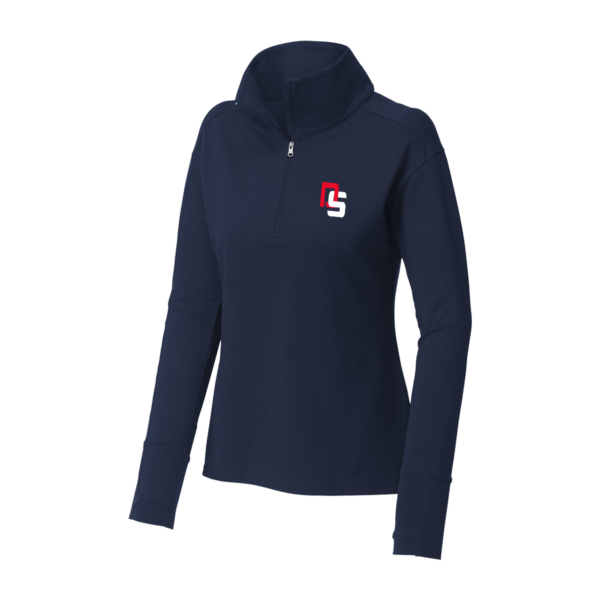 Dick Scobee Sport-Tek ® Ladies Sport-Wick ® Flex Fleece 1/4-Zip - DS