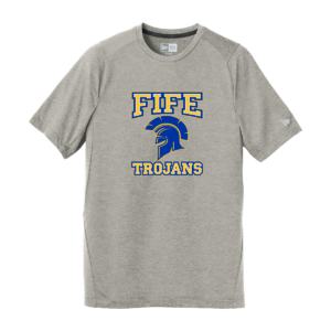 Fife Trojans New Era Dri-Fit Polyester Tee