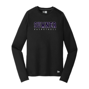 Sumner Basketball Adult New Era Long Sleeve Dri-Fit Polyester Tee