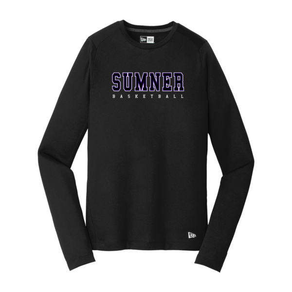Sumner Basketball Adult New Era Long Sleeve Dri-Fit Polyester Tee