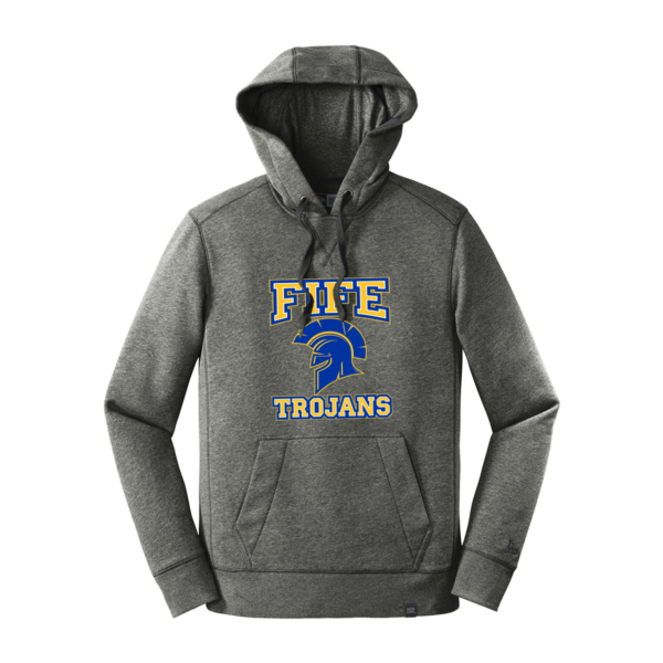 Fife Trojans New Era 9 oz. French Terry Pullover Hoodie - Image 3