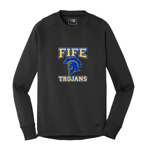Fife Trojans New Era Tech Fleece Crew
