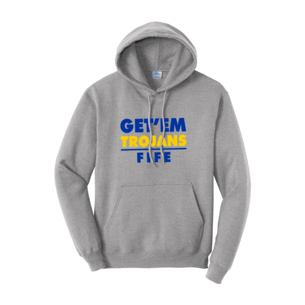 Get 'Em Trojans Port & Co. Traditional Cotton/Poly Hoodie