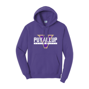 Puyallup Basketball Traditional Purple 7 Oz. Hoodie *Youth & Adult*