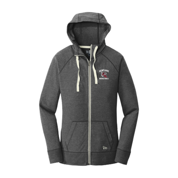 Kentlake New Era® Ladies Sueded Cotton Blend Full-Zip Hoodie - Image 2