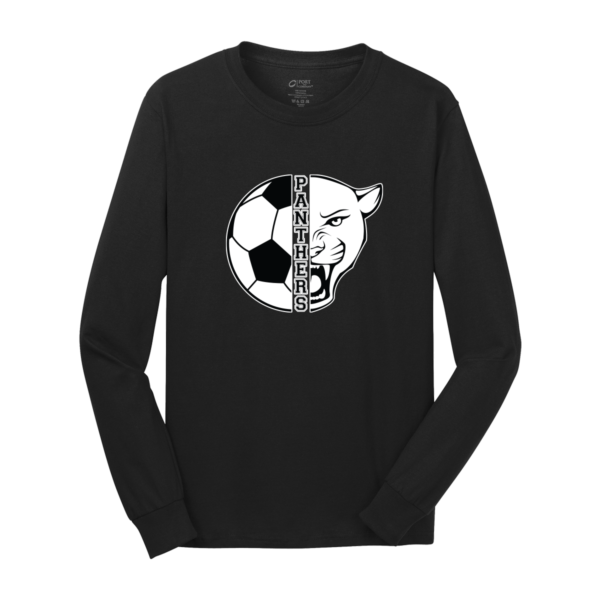 Rainier Middle School Soccer Port & Company® Long Sleeve Core Cotton Tee