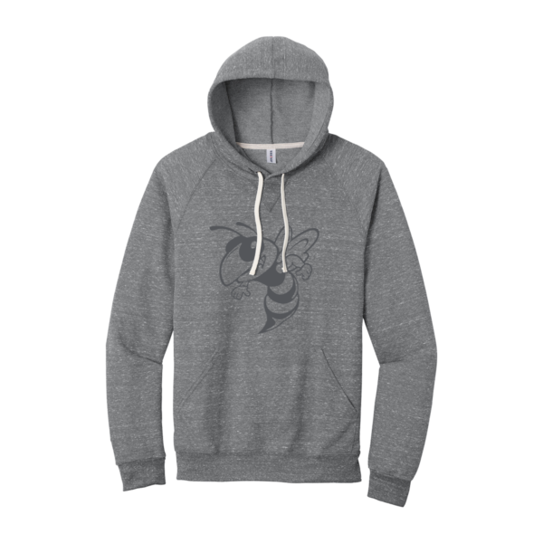 Enumclaw JERZEES ® Snow Heather French Terry Raglan Hoodie - Image 2