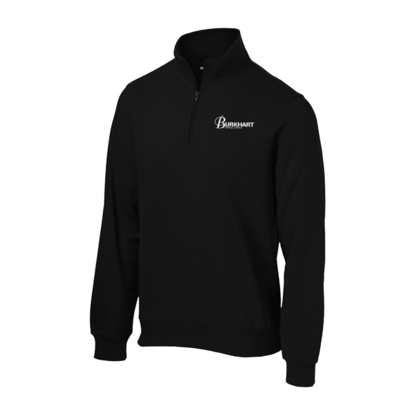 Burkhart Dental Cotton/Poly 1/4-Zip Sweatshirt Pullover *TALL SIZES*