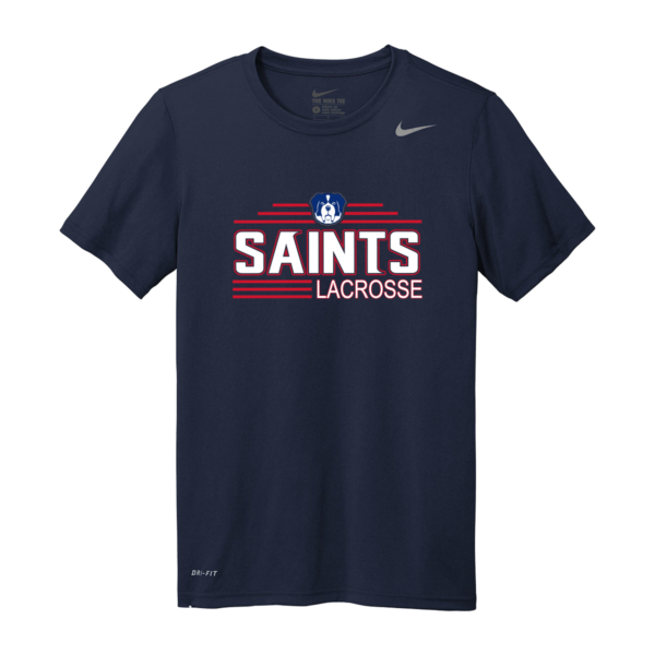 Auburn Lacrosse Nike Legend Dri-Fit Polyester Tee *Youth & Adult* - Image 2
