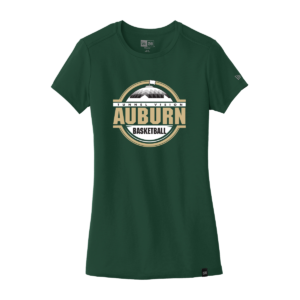 Auburn Basketball New Era 60/40 Crew Tee *Ladies*