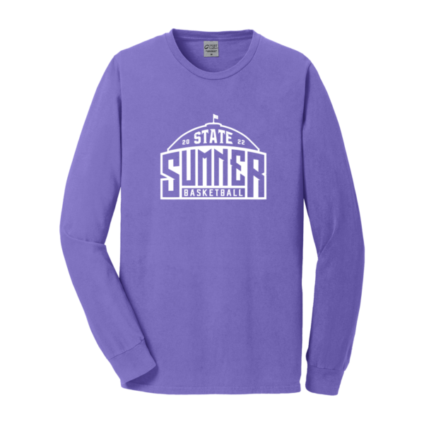 Sumner Girls Basketball State Port & Company® Long Sleeve Essential Tee - Image 2