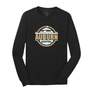 Auburn Basketball Traditional Long Sleeve Cotton Tee *Adult & Youth*