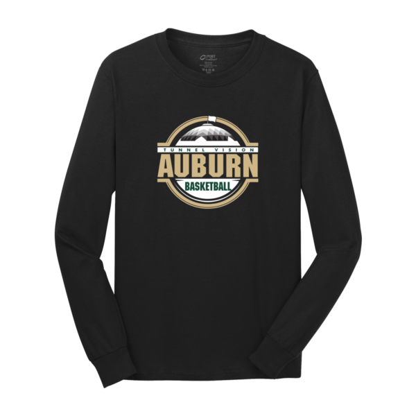 Auburn Basketball Traditional Long Sleeve Cotton Tee *Adult & Youth*