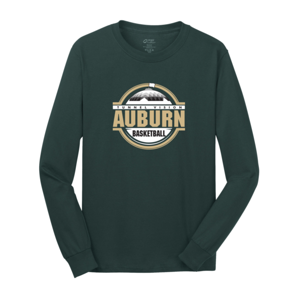 Auburn Basketball Traditional Long Sleeve Cotton Tee *Adult & Youth* - Image 3