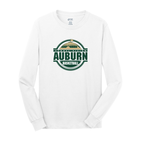 Auburn Basketball Traditional Long Sleeve Cotton Tee *Adult & Youth* - Image 2
