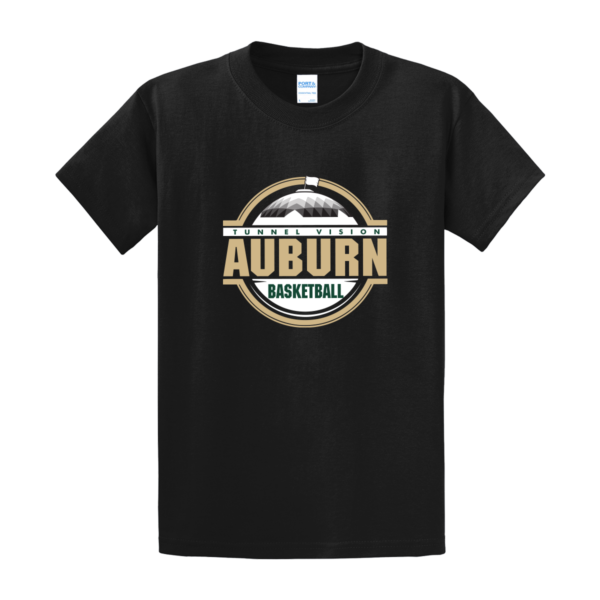 Auburn Basketball Traditional Cotton Tee *Adult & Youth* - Image 3