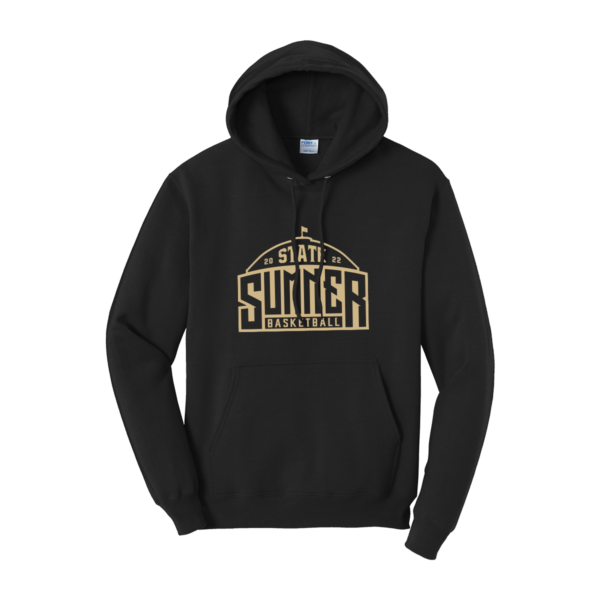 Sumner Girls Basketball State Port & Company® Core Fleece Pullover Hooded Sweatshirt - Image 2