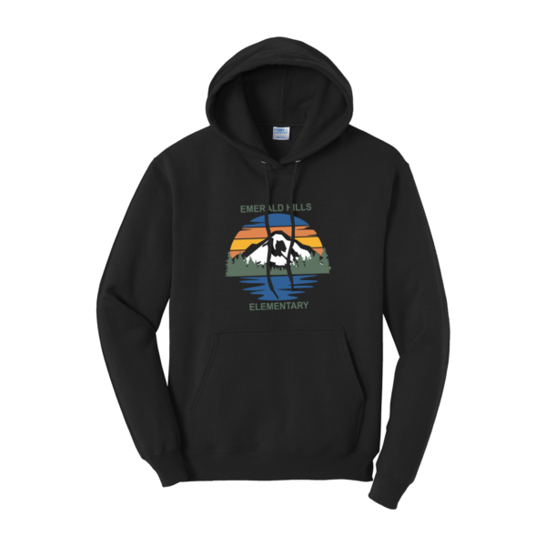 Emerald Hills Port & Company® Core Fleece Pullover Hooded Sweatshirt - Image 2