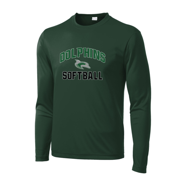 Sport-Tek® Long Sleeve PosiCharge® Competitor™ Tee - Shoreline Softball - Image 3