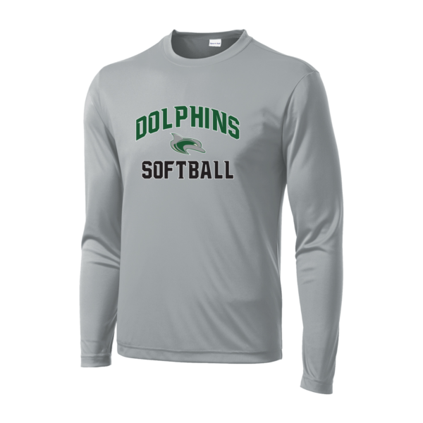 Sport-Tek® Long Sleeve PosiCharge® Competitor™ Tee - Shoreline Softball