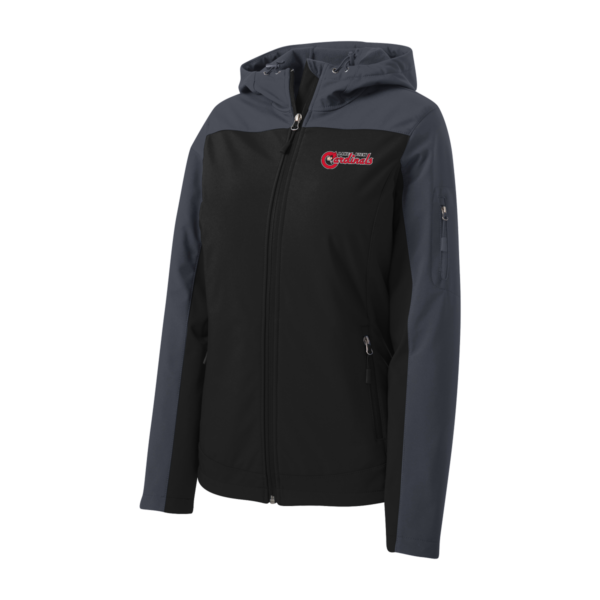 Lake View Port Authority® Ladies Hooded Core Soft Shell Jacket