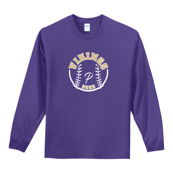 Puyallup Softball Long Sleeve Cotton Tee - Image 2