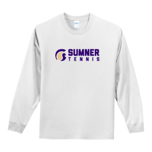 Sumner Tennis Long Sleeve Cotton Tee