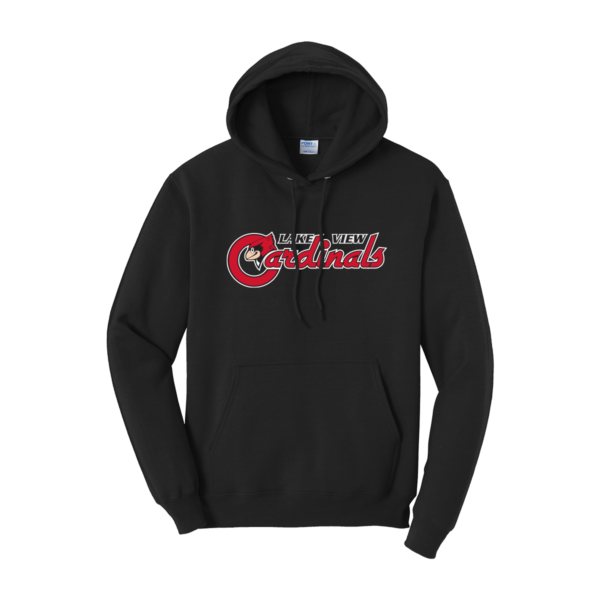 Lake View Port & Company® Essential Fleece Pullover Hooded Sweatshirt - Image 2