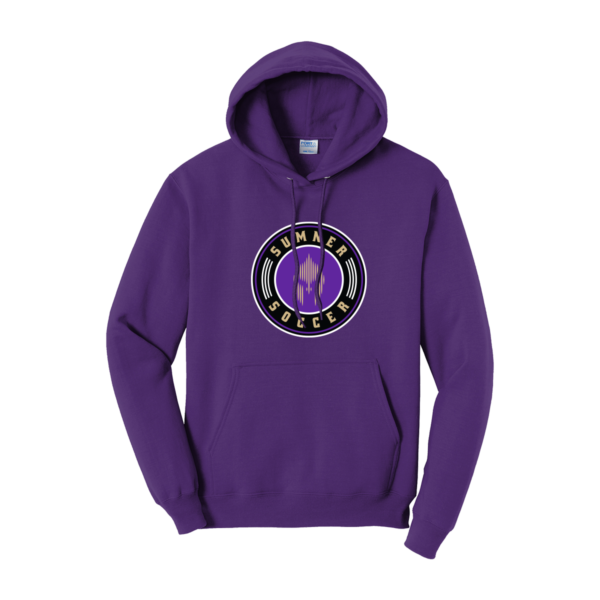 Sumner Soccer 7.8 Oz. Traditional Hoodie - Image 2