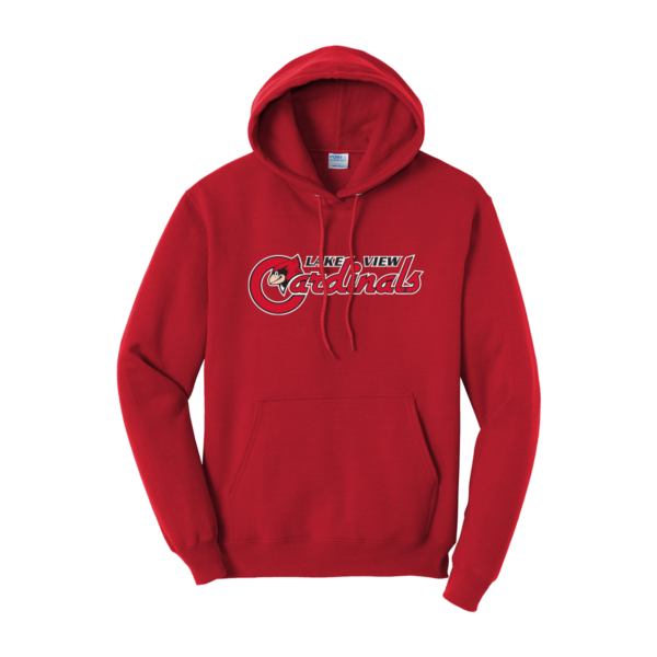 Lake View Port & Company® Essential Fleece Pullover Hooded Sweatshirt