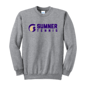 Sumner Tennis 7.8 Oz. Crewneck Sweatshirt