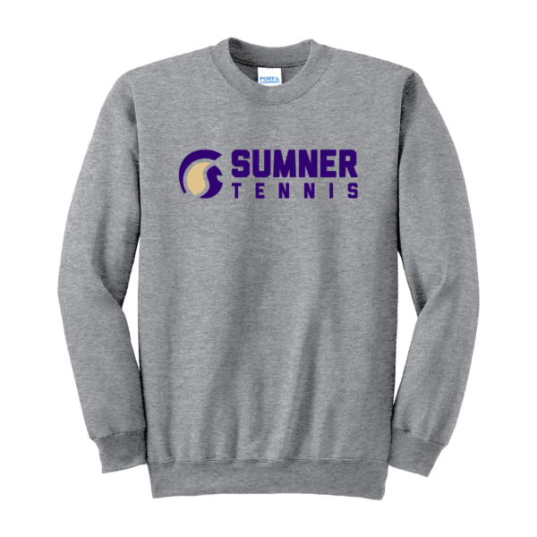 Sumner Tennis 7.8 Oz. Crewneck Sweatshirt