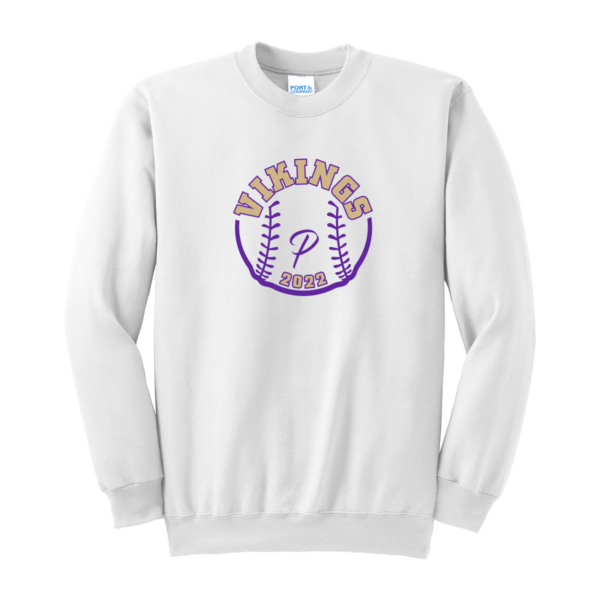 Puyallup Softball 7.8 Oz. Crewneck Sweatshirt - Image 3