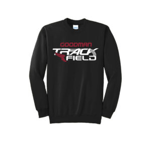Goodman Track & Field 7.8 Oz. Crewneck Sweatshirt