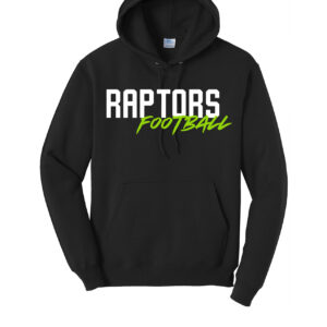 Raptors Football Port & Company® Core Fleece Pullover Hooded Sweatshirt