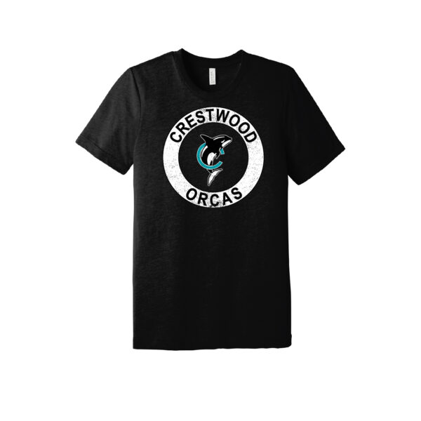 Crestwood Elementary Staff Adult Bella+Canvas Triblend Tee *Circle Design*