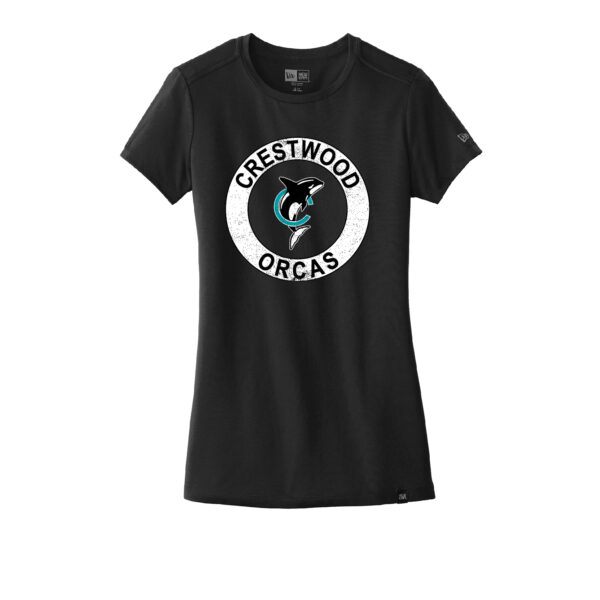 Crestwood Elementary Staff Ladies Tee *Circle Design* - Image 3