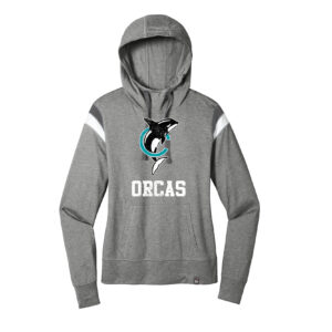 Crestwood Elementary Staff Ladies New Era Heritage Blend Varsity Hoodie