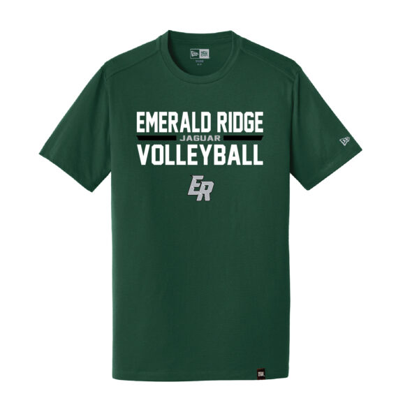 ER Volleyball New Era Heritage Blend Crew Tee *Player Practice Shirts* - Image 3