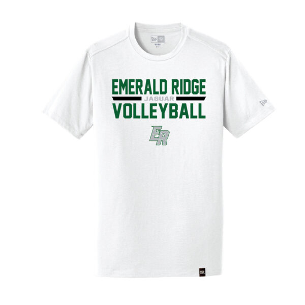 ER Volleyball New Era Heritage Blend Crew Tee *Player Practice Shirts* - Image 2