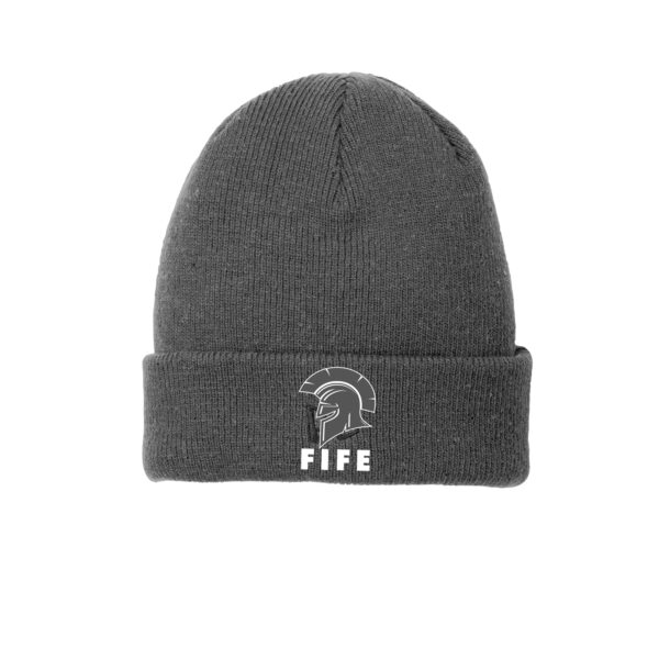 Fife Trojans New Era Beanie - Image 2