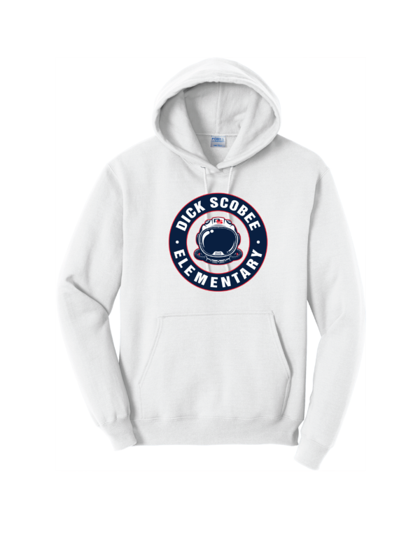 Dick Scobee Port & Company® Core Fleece Pullover Hooded Sweatshirt - Helmet