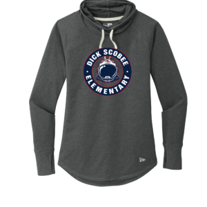 Dick Scobee New Era ® Ladies Sueded Cotton Blend Cowl Tee - Helmet
