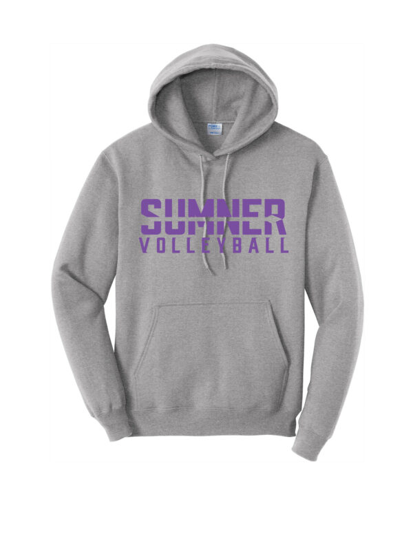 Sumner Volleyball Port & Company® Core Fleece Pullover Hooded Sweatshirt