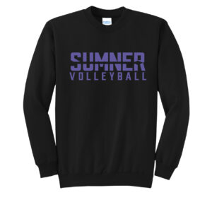Sumner Volleyball Port & Company® Core Fleece Crewneck Sweatshirt