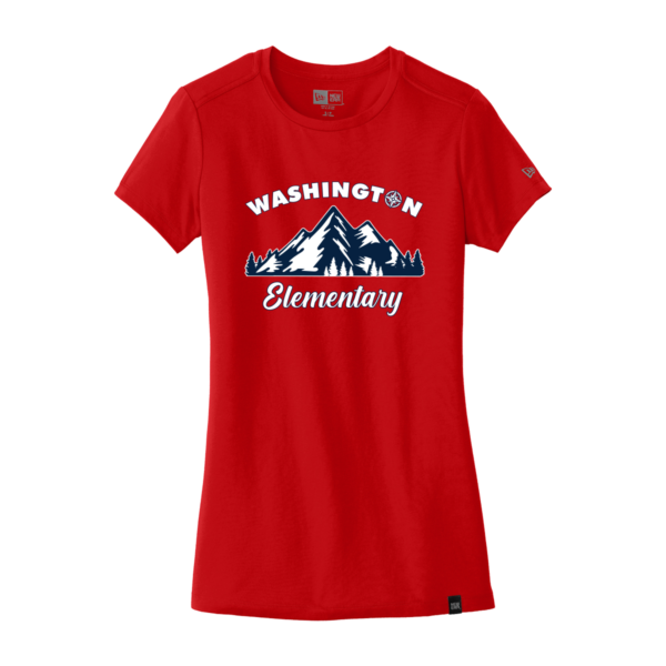 New Era® Ladies Heritage Blend Crew Tee - Mountain - Image 2