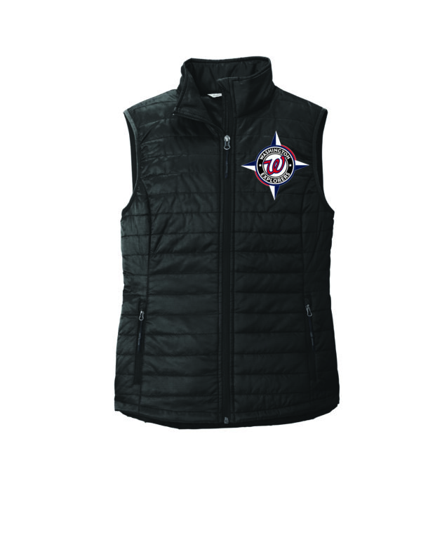 Port Authority® Ladies Packable Puffy Vest - Compass